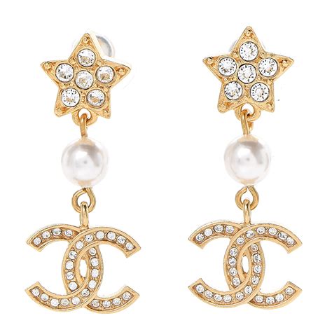 chanel earrings cheap|authentic chanel earrings.